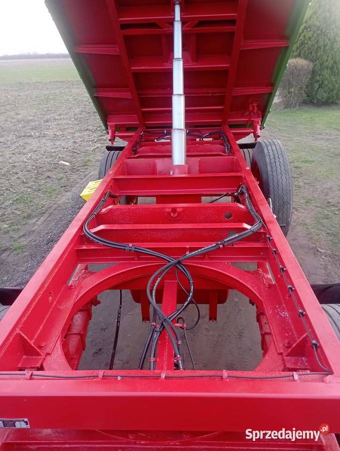 Przyczepa niemiecka 8 ton ładowności trójstronny Ifa Słuszków