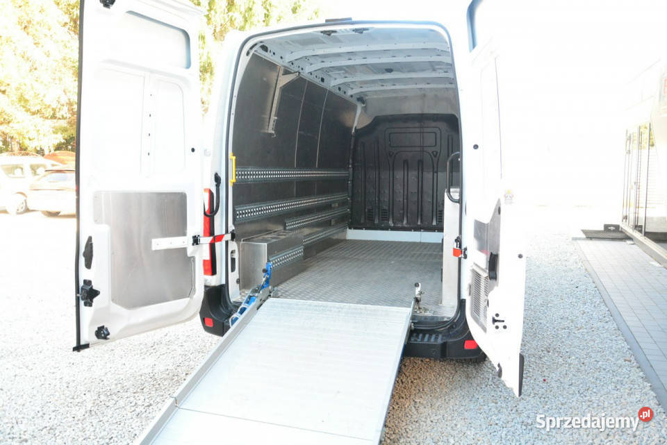 Renault Master master L3H2 150 pełna serwis lift biały Warszawa