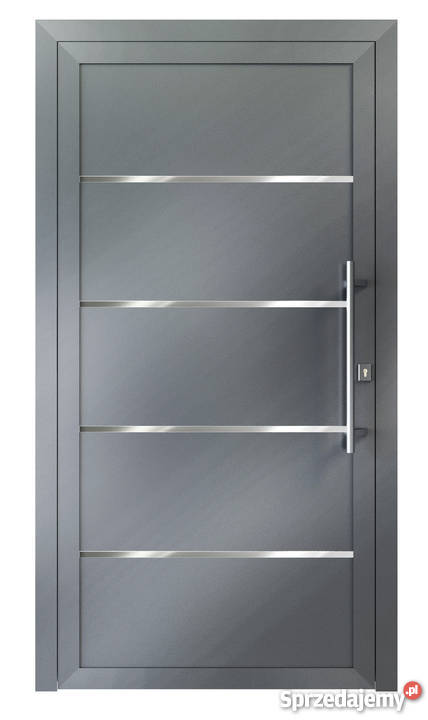 Modne drzwi aluminiowe Schco ADS 70HI małopolskie Piwniczna-Zdrój
