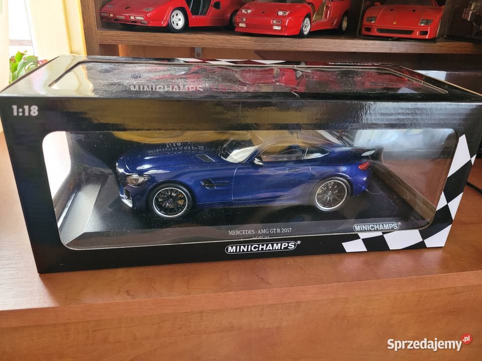 Model Mercedes AMG GTR 118 Minichamps dolnośląskie sprzedam