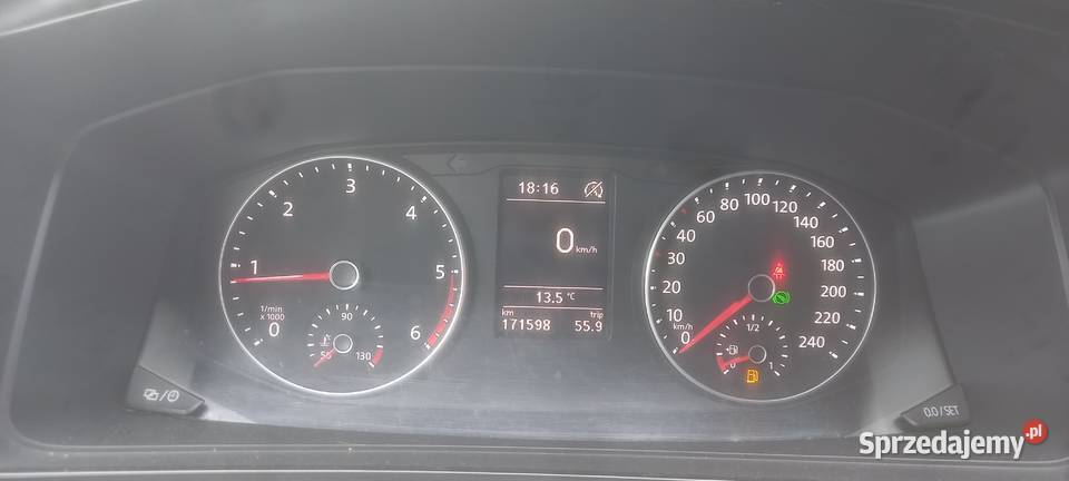 VW MULTIVAN 2017r 20 tdi Sprawny W całości na uszkodzony Warszawa sprzedam