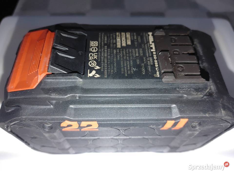 Baterie akumulatory HILTI B22 B36 różne Skarżysko-Kamienna