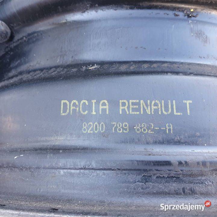 FELGA STALOWA 15 DACIA SANDERO 8200789882 kujawsko-pomorskie