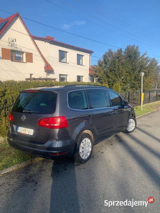 VW Sharan 2012 200 DSG 7 osobowy nieuszkodzony Gliwice