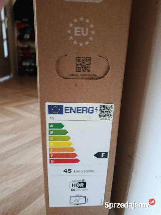 Tcl 43 nowy sprzedam