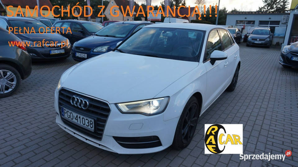 Audi A3 Sportback piękny Gwarancja 8V 2012