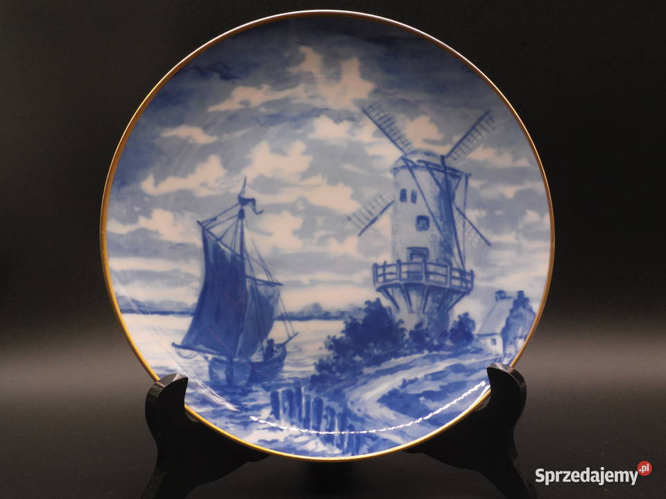 Dekoracyjny talerz Wallendorf z motywem Raszków