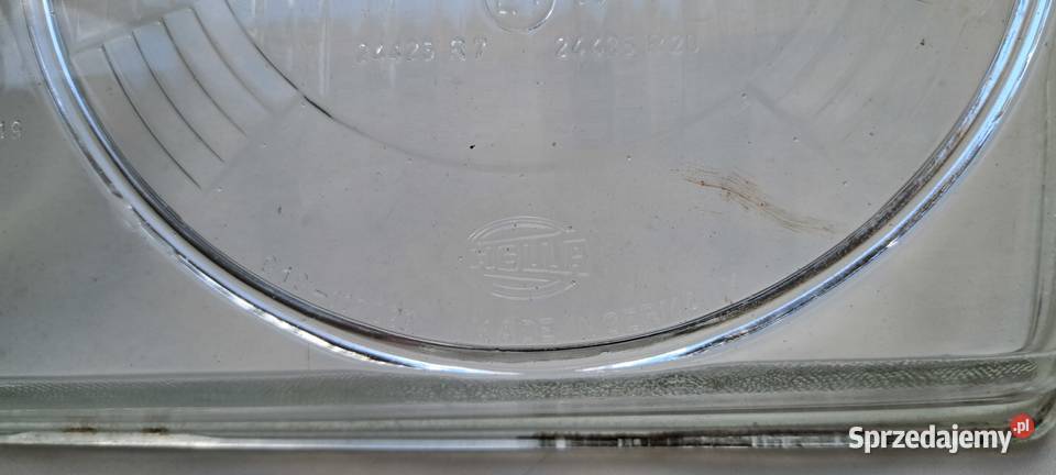 Szkło reflektora lewego Hella Mercedes W123