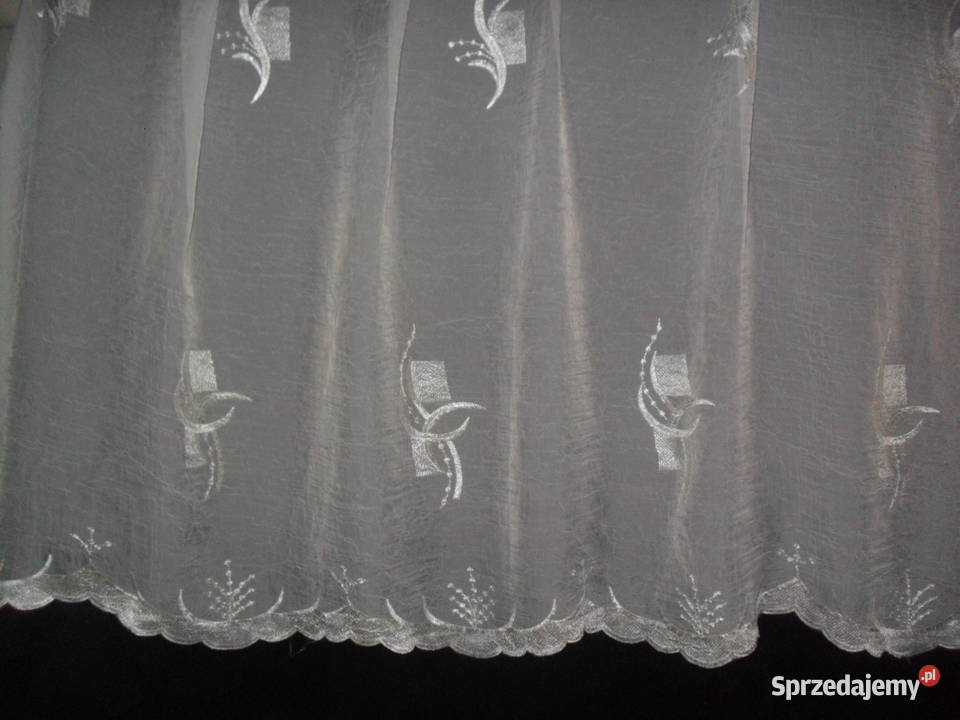 firana gotowa woal krem haft 260 x 210 Wrocław