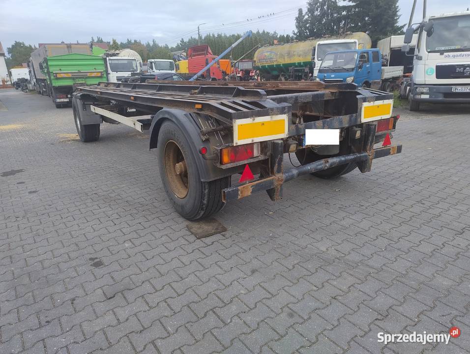 przyczepa kontenerowa idealna pod dluzyce do Krone