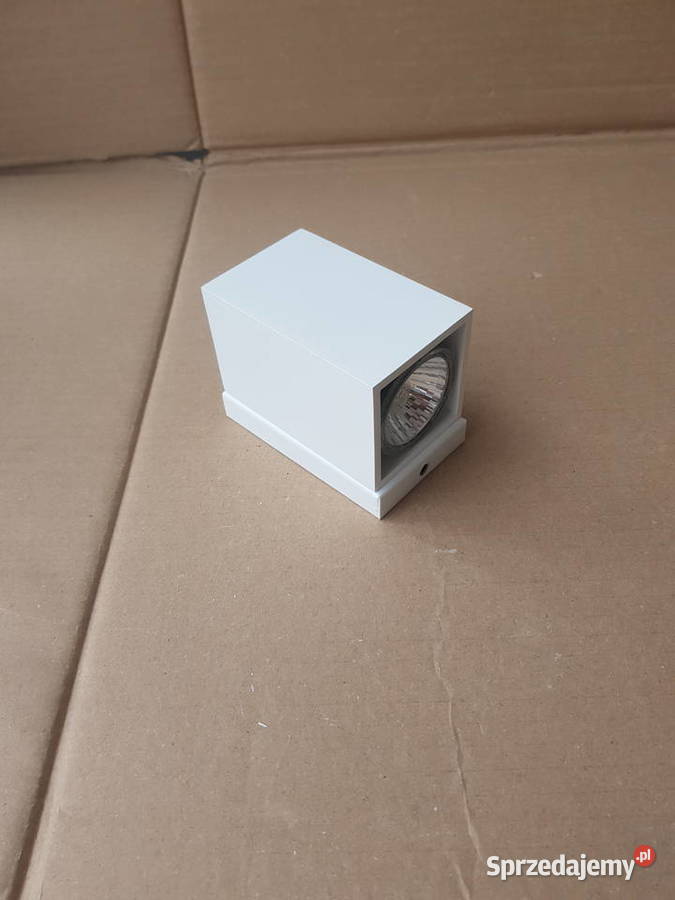 Kinkiet ścienny KOSTKA PROSTOKĄT 1x50W GU10