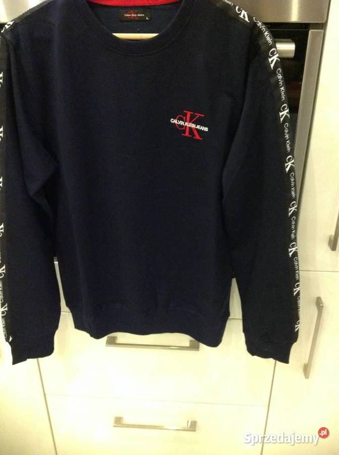 Bluza Granatowa Męska L Nowa