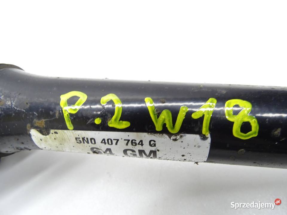 PÓŁOŚ PRAWA PRAWY PRZÓD PRZEDNIA 4X4 5N0407764G