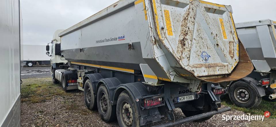 Naczepa wywrotka Bodex 30m3 cała stalowa Serock