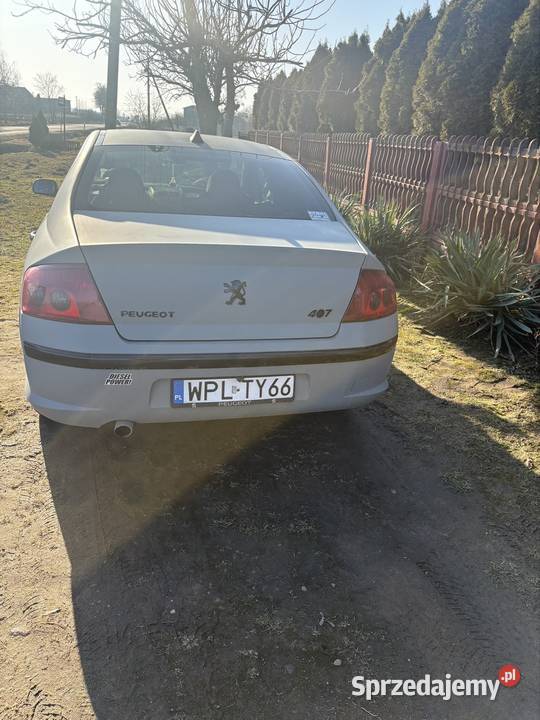 Peugeot 407 2cm3 407 Płock sprzedam