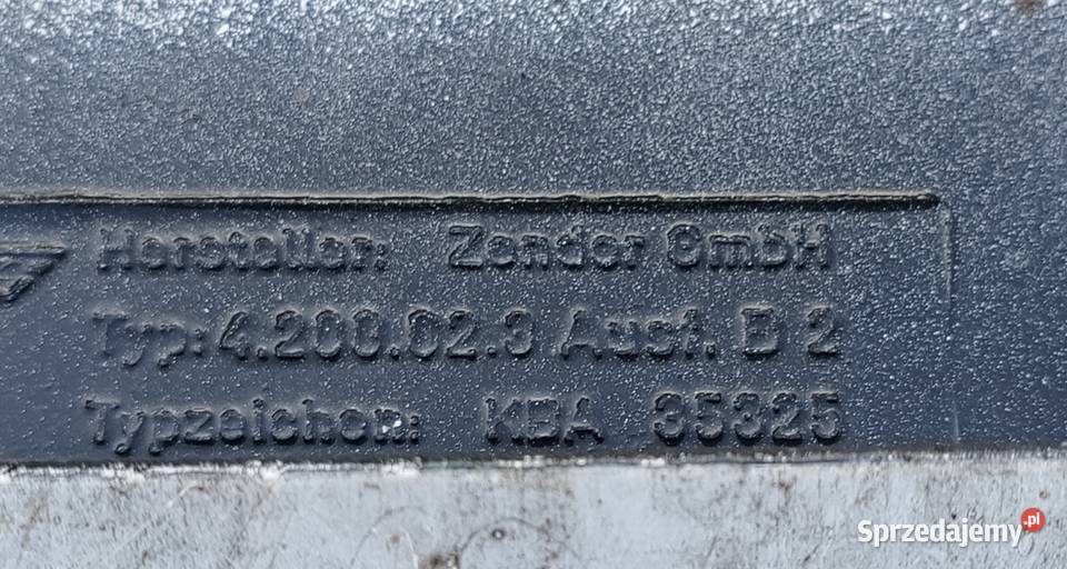 Zender typ 4200023 VW Golf I dolnośląskie Strzelin