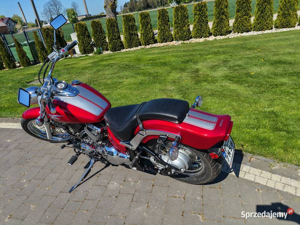 Motocykl Yamaha V Star 650 customs mały przebieg Kościuszków