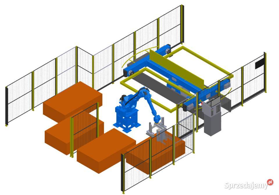 Robot do zbijania palet płotów pergoli Kalisz