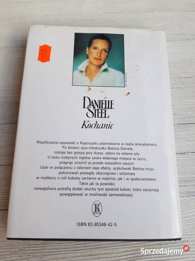 Kochanie Danielle Steel Ewa Mogilska KSIĄŻNICA Bielsko-Biała