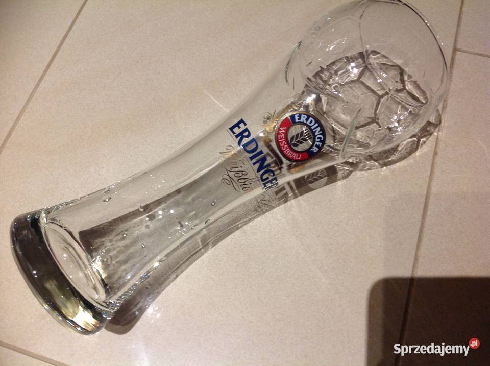 Szklanka Pokal do Piwa Erdinger Weisbier poj 05 Nowa Sól