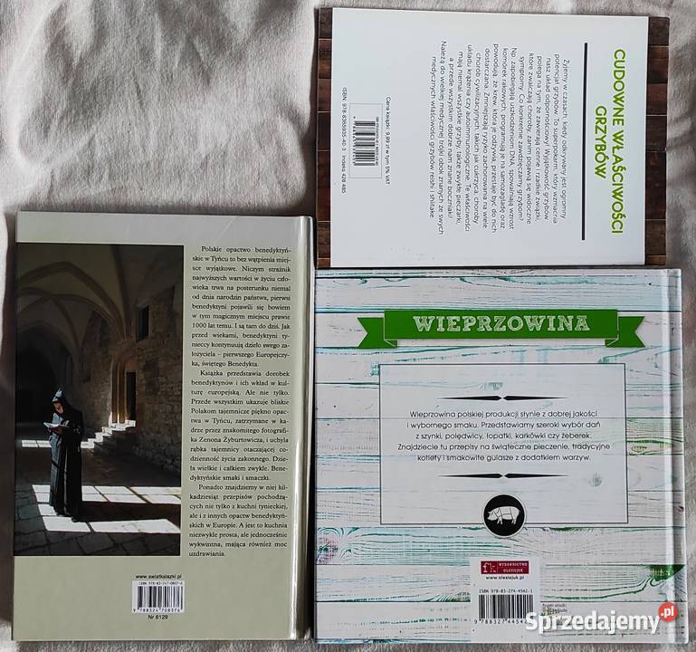 Dania z woka Kuchnia Benedyktyni Wieprzowina Poradniki, albumy i reportaże