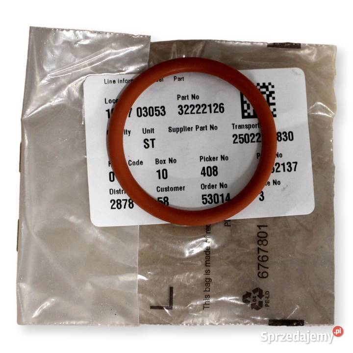 VOLVO S60 S90 V60 V90 XC60 XC90 oring do rury