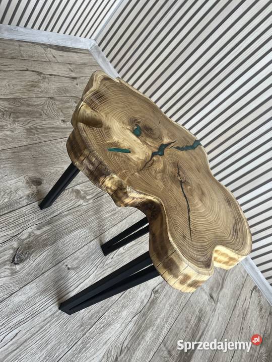 Stoliki kawowe plaster akacji orzecha dębu Inwałd