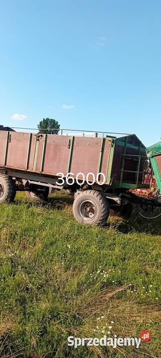 Przyczepa wywrotka hw 8011 na 3 strony Osówka