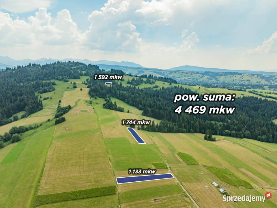 Działki rolne w miejcowości Ciche 15zł/m2