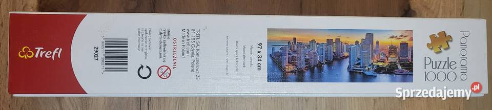 Zestaw Puzzli Panorama Trefl 1000 elementów 6