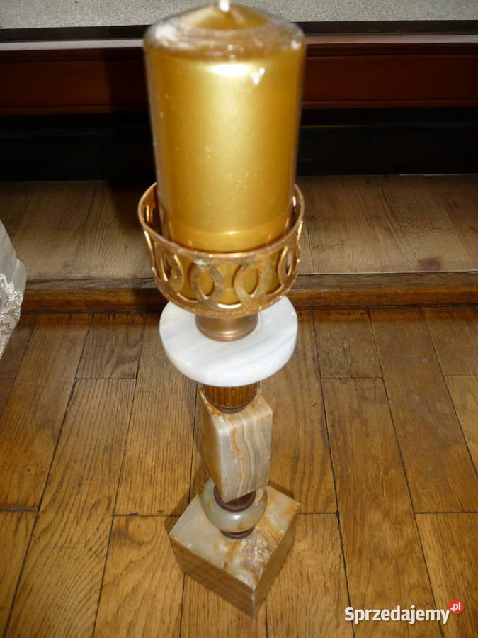 Świecznik z onyksu Bukowno