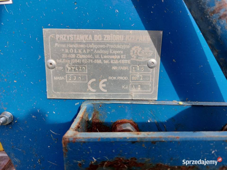 Stół do rzepaku Bizon lubelskie Łęczna