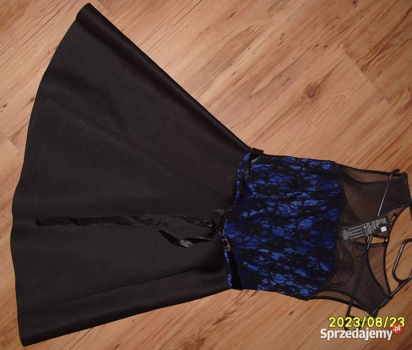 NOWA rozkloszowana sukienka FORTI koronka i wielkopolskie Rawicz sprzedam