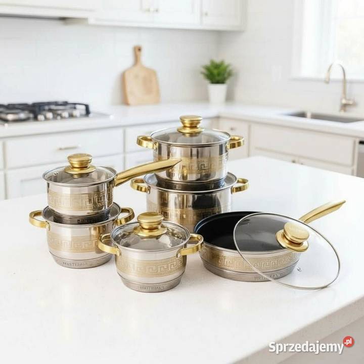 259 Garnki nierdzewne Versace Zabrze sprzedam