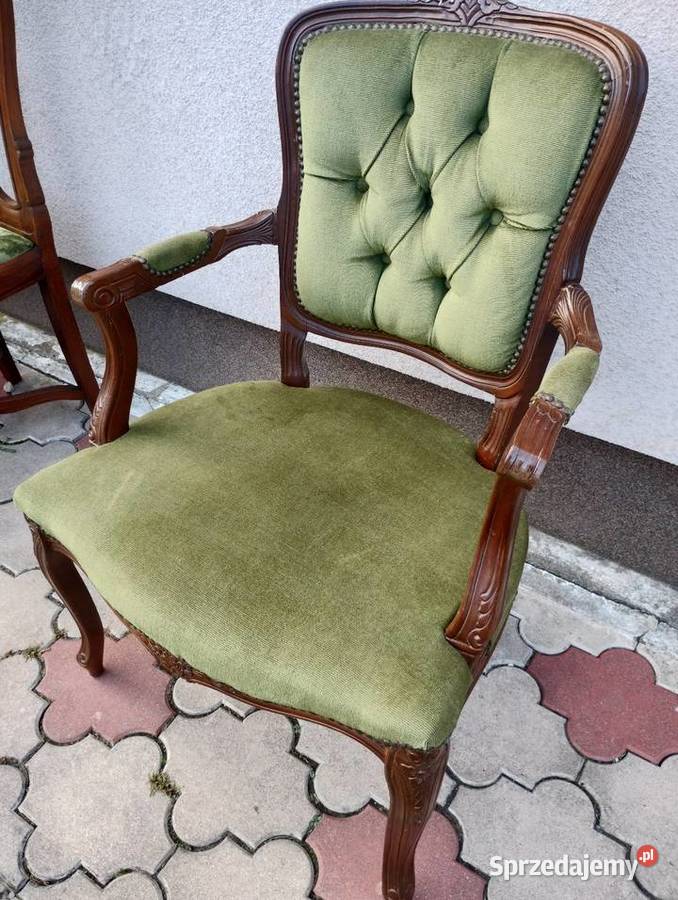 Fotel w stylu ludwikowskim 60cm