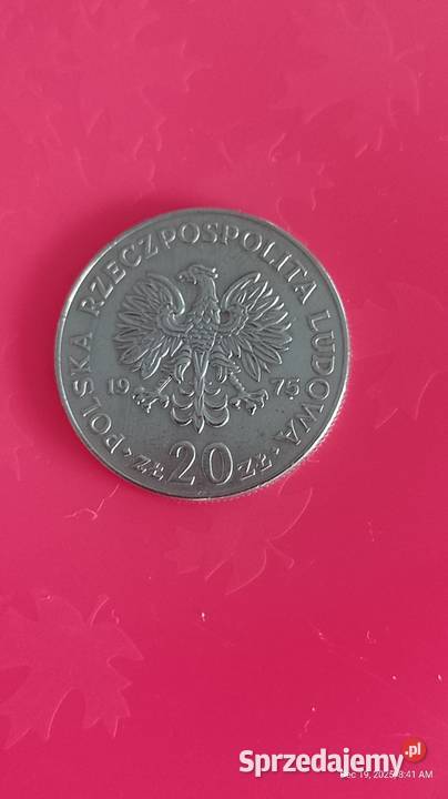 Nowotko 20 1975 bez znaku mennicy SALE Numizmatyka Jastrzębie-Zdrój sprzedam