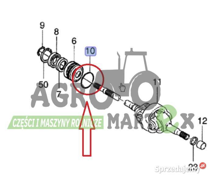 562752 85807543 85806960 ORING CNH Wichrów sprzedam
