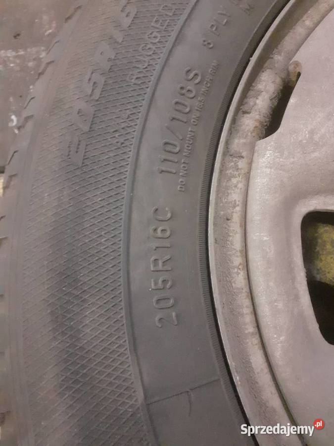 Koła stalowe Toyota Hilux 6x1397 205R16C Szczecin