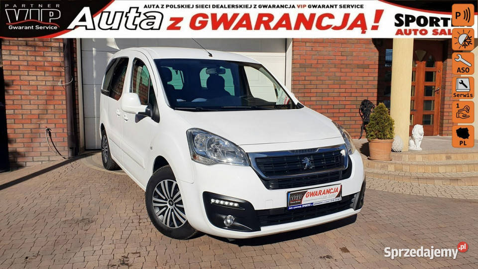 Peugeot Partner 16 BHDI 100 SALON I WŁTempomat Aleksandrów Łódzki