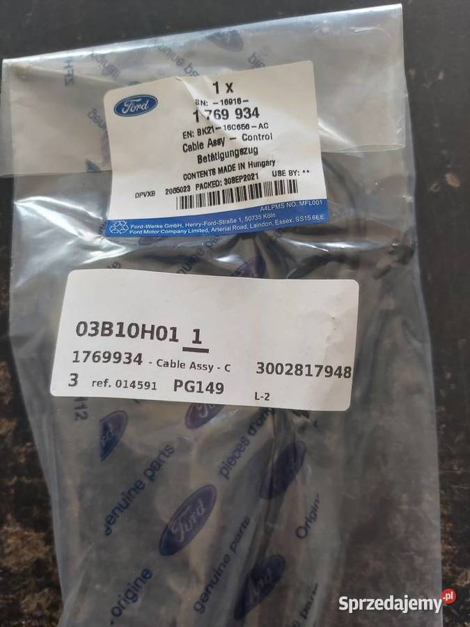 Linka maski Ford transit Custom 1769934 Radom