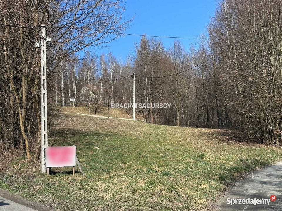 Grunt 1600 metrów Pcim Sprzedaż sprzedam