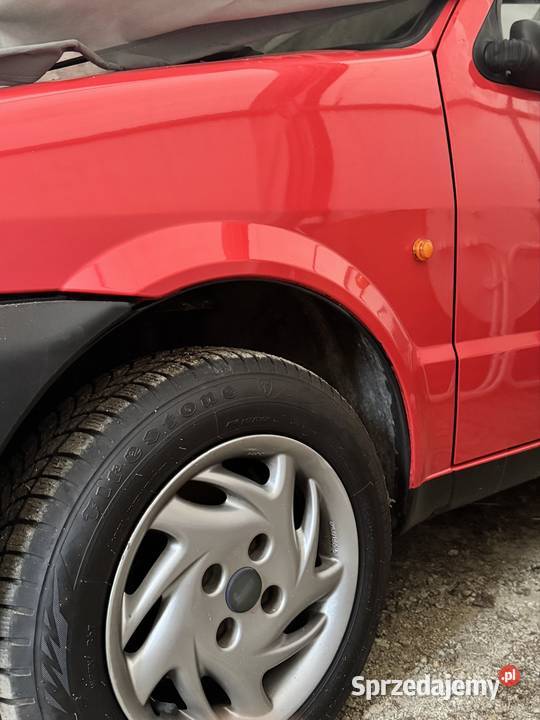 Cinquecento 900 stan idealny czerwony Cinquecento Poznań