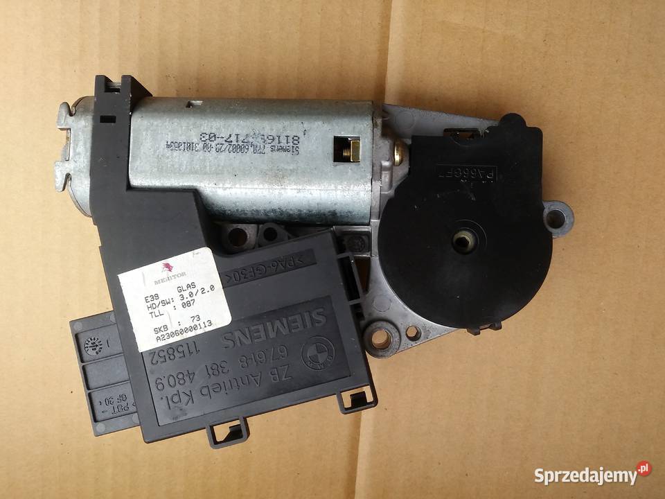BMW E39 Silniczek szyberdachu 676183814809 zachodniopomorskie Dębno sprzedam