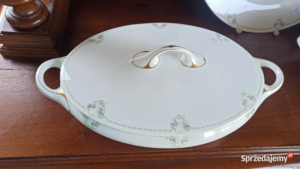 Waza główna Bratki Rosenthal Syg z lat 1907 1910 Gdańsk