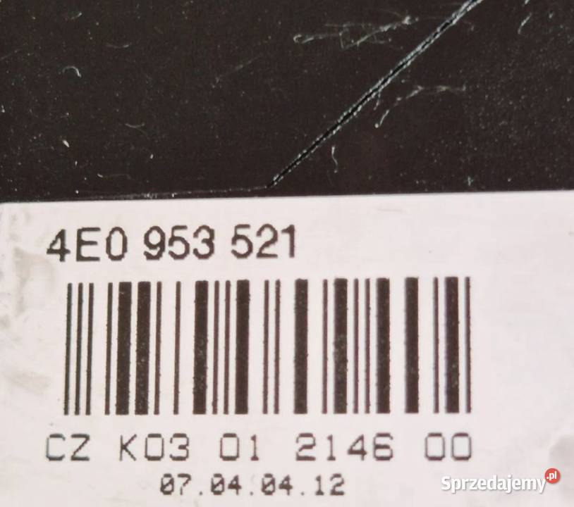 PRZEŁĄCZNIK ZESPOLONY AUDI A6 C6 KOMBI AVANT świętokrzyskie Działoszyce