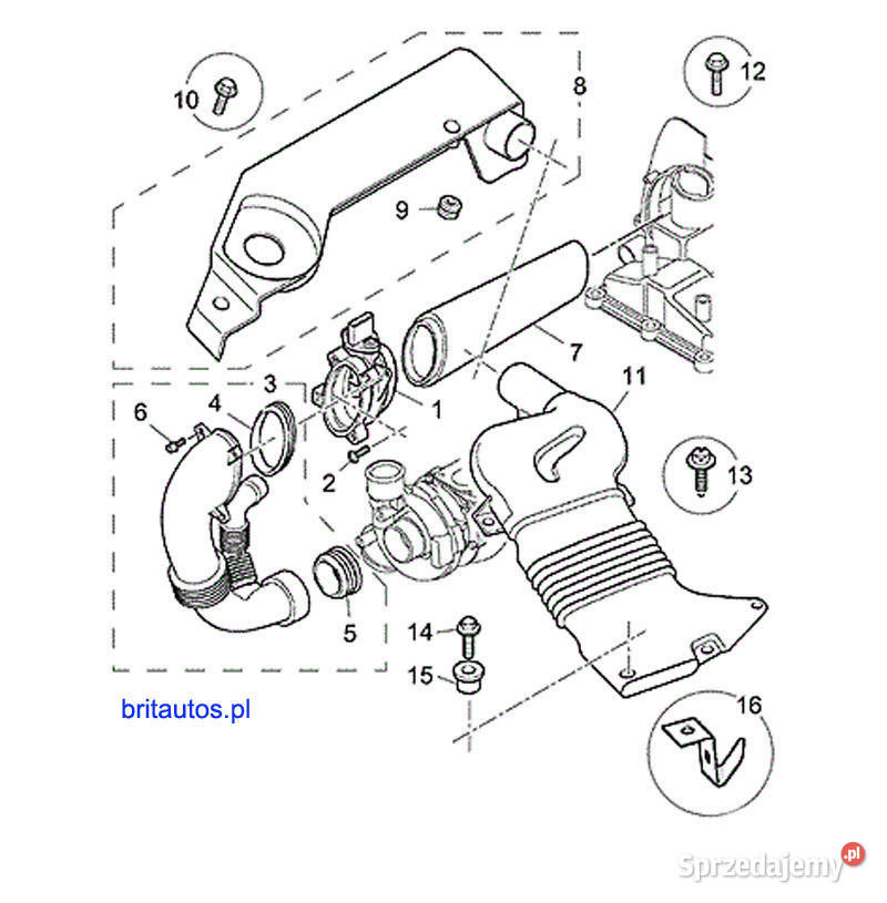 RURA POWIETRZA ROVER 75 MG ZT CDT CDTi wielkopolskie Poznań