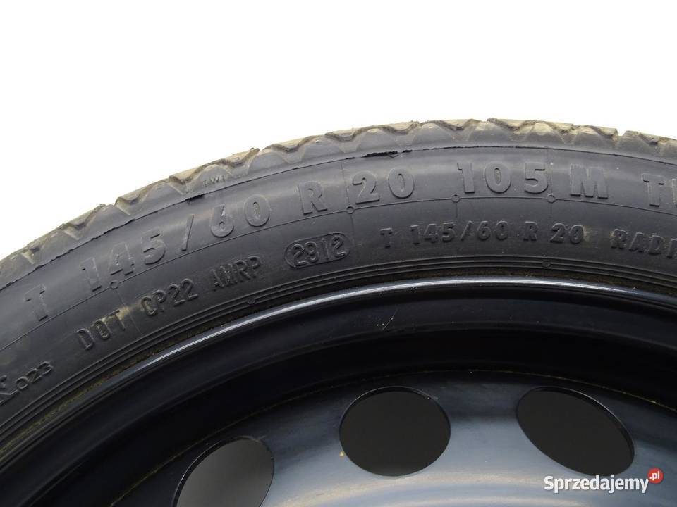 KOŁO DOJAZDOWE ZAPASOWE 4G0601027 14560R20 AUDI