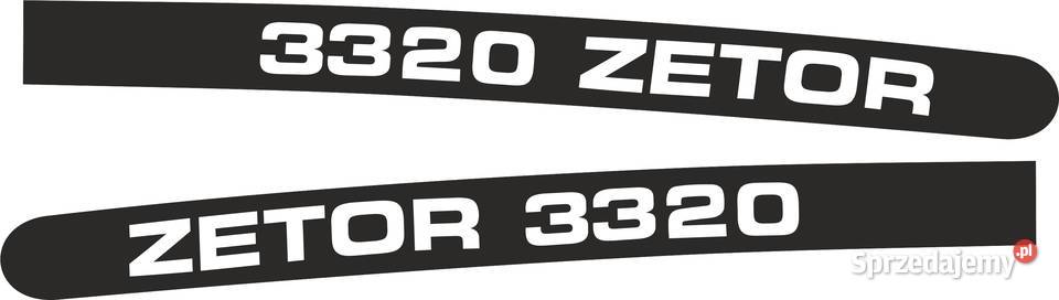 Naklejki Zetor 3320 zamienniki Świecie