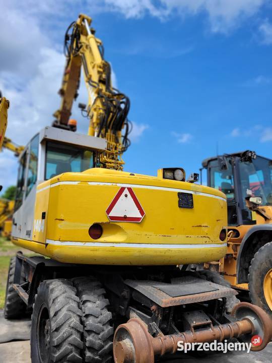 Atlas 1404 MK koparka kołowa kolejowa podkarpackie Zaklików