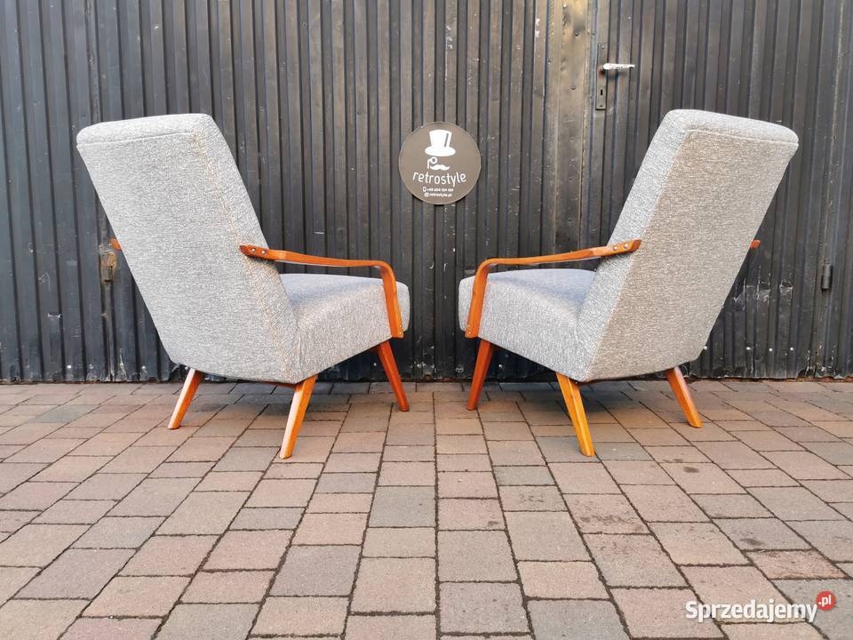 Fotel JITONA Czechosłowacja 60 Design Prl śląskie Pogórze